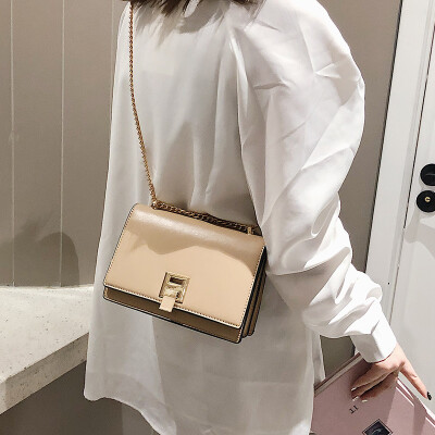 

Qiao Bani 2019 new Korean fashion Dongdaemun solid color wild chain bag shoulder diagonal female bag wholesale