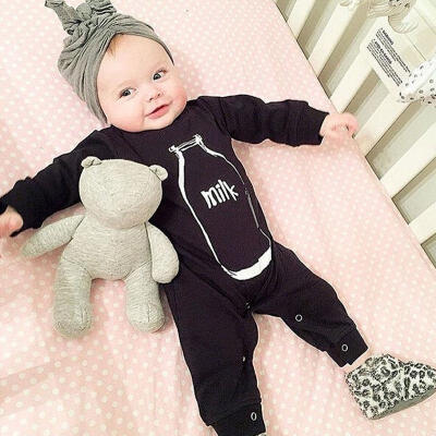 

Cotton Newborn Baby Girl Boys Clothes Bodysuit Romper Jumpsuit Playsuit Outfits