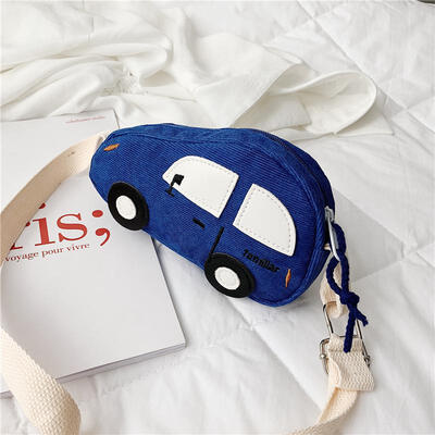 

HEFLASHOR Baby Girl Cute 3D Car Bags Mini Shoulder Bags for children girls boys School Bags crossbody clutch bag Mini Packet