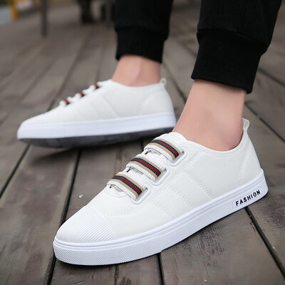 

Black canvas shoes male Korean version 100 lazy casual trendy shoes original resident port wind cloth shoes