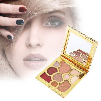 

Cosmetic Matte Eyeshadow Cream Makeup Palette Shimmer Set 10 Color