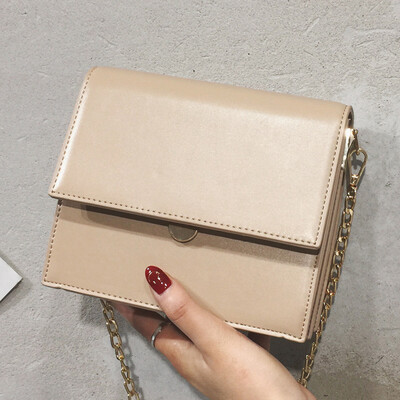 

North bag retro small square bag women 2019 spring new fashion shoulder bag Messenger bag Joker small square bag