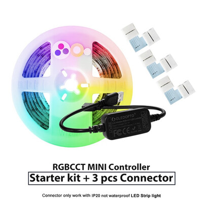 

〖Follure〗2M Intelligent LED5V ZigBee MINI RGBCCT LED Stripe Light Controller Set