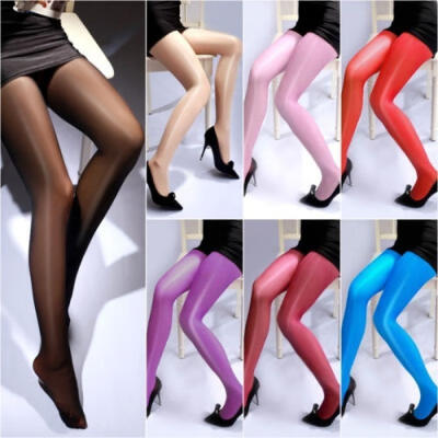 

Women´s Fashion High Waist Sexy Oil Shine Glossy Stocking Body Shaped Pantyhose Tights