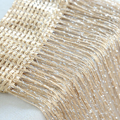 

Gobestart String Curtains Patio Door Fly Screen Room Divider Door Window Fringe Curtains