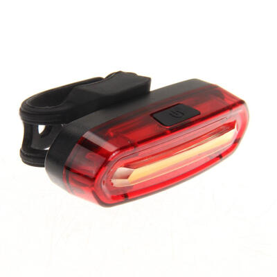 

USB Rechargeable COB LED Bicycle Bike Cycling Front Rear Tail Light Lamp