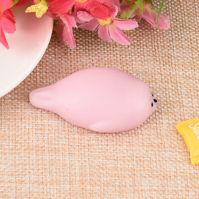 

Gobestart Cute Mochi Squeeze Healing Fun Kids Kawaii Toy Stress Reliever Decor