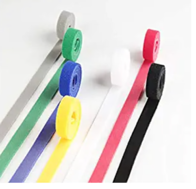 

Fastening Tape Cable Tie with Double-Sided Nylon Cable StrapBundled Fastener RollRing Cable Tie Fastening Strap Bundle Suitable