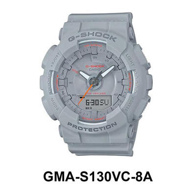 

Casio G-Shock GMA-S130VC-8A Waterproof Watch Shock Resistant Wristwatch With Step Counting Function