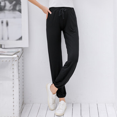 

Womens High Waist Yoga Fitness Sport Casual Loose Harem Pants Cropped Trousers