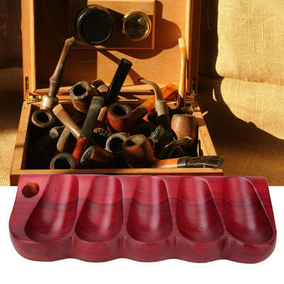 

Greensen Durable Wooden Cigar Stand Holder Tobacco Smoking Pipe Rack Holder