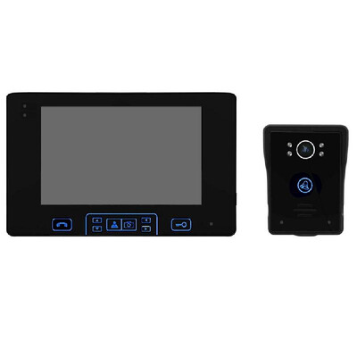 

Magical Wireless Video Door Phone Intercom Doorbell Home Security One camera & Two 70" Screen Monitors