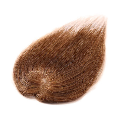 

Hair Toppers for Women Human Hair 100 Remy One Piece Clip in Toppers Extension Straight Real Mono Hair Piece for Thinning Hair