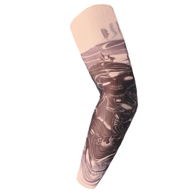 

〖Follure〗Sunscreen Temporary Tattoo Sleeves Body Art Arm Stockings Slip Accessories