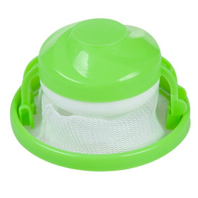 

Home Floating Lint Hair Catcher Mesh Pouch Washing Machine Laundry Filter Bag