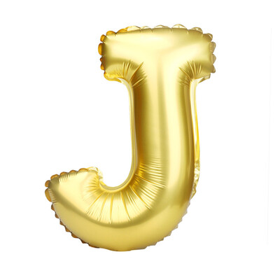 

Toponeto New 40 inch A to Z Letter Foil Balloons Party Ballon Gold Color