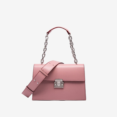 

New small bag female 2019 new wave female bag Korean version of the wild broadband shoulder bag lock small square bag Messenger bag