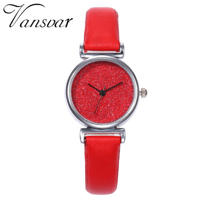 

Featured Women Watches Multicolor Starry Sky Dial Ladies Casual Quartz Wristwatch Fashion Leather Strap Clock Reloj Mujer