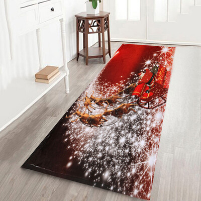 

〖Follure〗Merry Christmas Welcome Doormats Indoor Home Carpets Decor 60x180CM