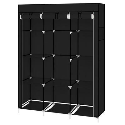 

67" portable cabinet storage cabinet wardrobe storage cabinet 10 shelves f