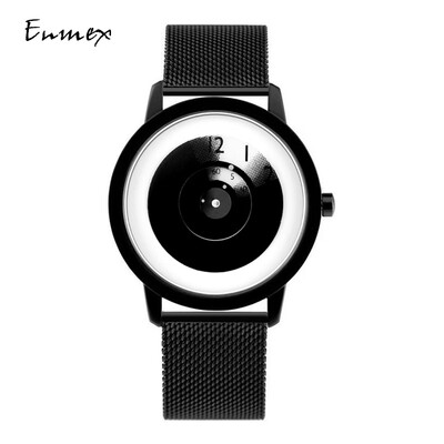 

Holiday gift mens watch Enmex focus concept watch designer creative design cool temperament simple watch