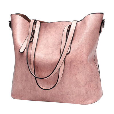 

Retro Women Solid Color Large Capacity Crossbody Shoulder Bag Tote Storage Pouch