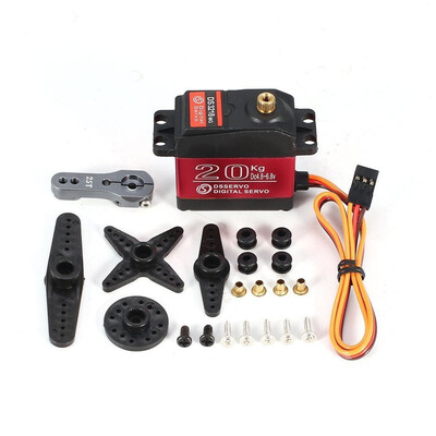 

Tailored DS3218 180 Degree Digital RC Servo 20KG Torque Waterproof Metal RC Servo Motor
