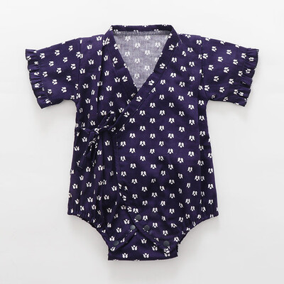 

Newborn Infant Baby Boy Girl Short Sleeve Floral Kimono Romper Jumpsuit Clothes
