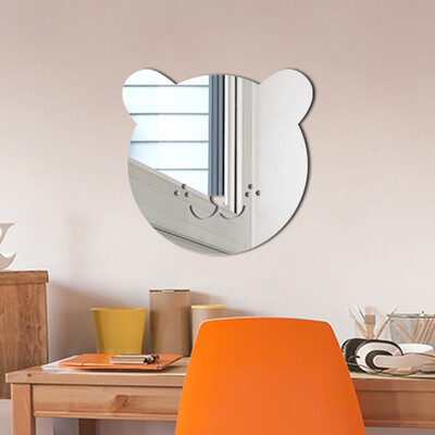 

〖Follure〗Nordic Acrylic Mirror Cartoon Wall Camera Props Kids Room Wall Decoration A