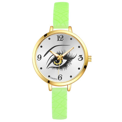 

Table ladies Geneva watch GAIETY brand fashion watch silicone strap watch