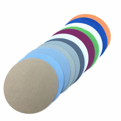 

1500-10000 Grits Wet Dry Sandpaper Disc Waterproof Flocking Sanding Pads Tools