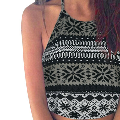 

Toponeto Women Boho Tank Tops Bustier Bra Vest Crop Bralette Shirt Blouse Cami BKL