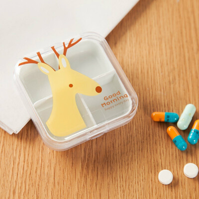 

Gobestart Mini Drug Box Is Packed With Small Medicine Box One Week Travel Tablets And Drug