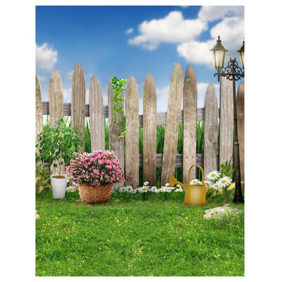 

Garden Sky Photography Background Cloth Studio Backdrop Valentine Day Props