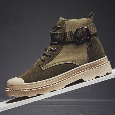 

Martin boots mens wild retro high-top mens boots trend wild tooling boots mens Martin shoes
