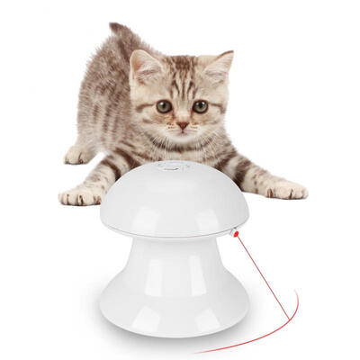 

Greensen 360 Degree Automatic Cat Toy Funny Pets Interactive Laser Light Exercise Teaser