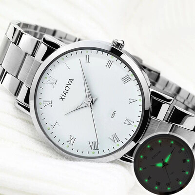 

Watch mens watch Korean simple fashion water-proof non-mechanical quartz watch lovers watch movement womens watch