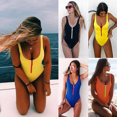 

Sexy Women One-Piece Swimsuit Beachwear Swimwear Push-up Monokini Bikini Bathing