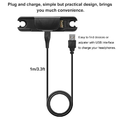 

Bluetooth Headphones Charging Dock Charging Cable for SONY WS413414416 with USB Interface 1-Meter Cable Charger