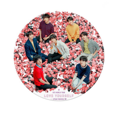 

KPOP BTS Bangtan Boys Happy Birthday Tinplate Badge Cute Cartoon Brooch Bag Pendant Boys Girls Accessories Hot Gift for Fans