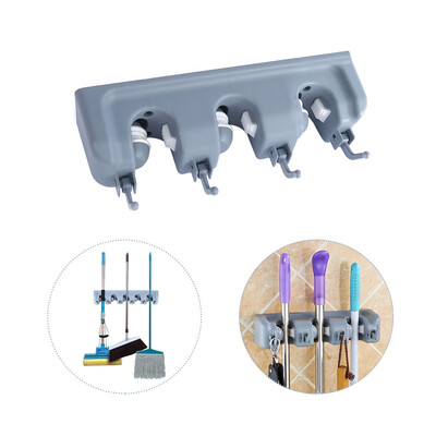 

Wall Mounted Mop Storage Rack Broom Hanger Cleaning Tool Organizer