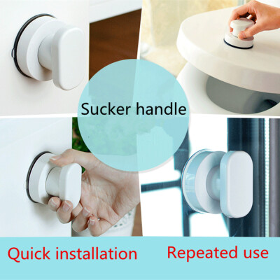 

〖Follure〗Bath Safety Handle Suction Cup Handrail Grab Bathroom Grip Tub Shower Bar Rail