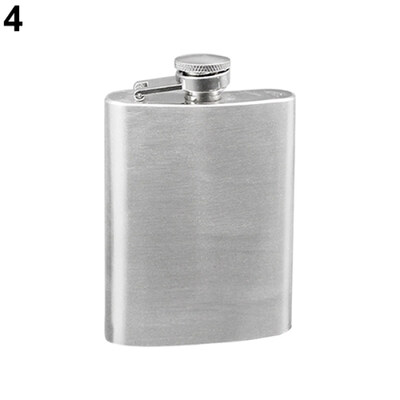 

Portable 4 5 6 7 8 10 Oz Stainless Steel Hip Liquor Whiskey Alcohol Flask Cap