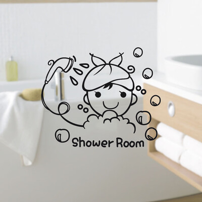 

〖Follure〗Shower Room PVC Sticker Wall Stickers Living Room Decoration
