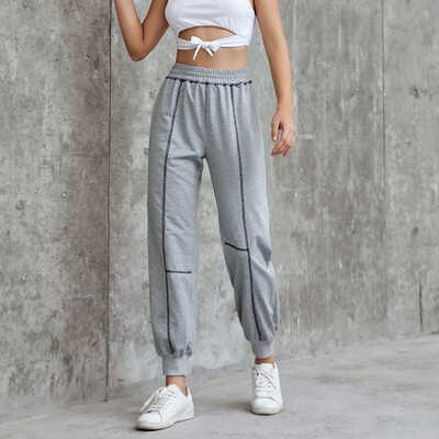 

Tailored Womens Casual Sports Pocket Loose Pants Ladies Loose Pants