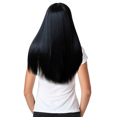 

Gobestart Womens Wig Long Straight Synthetic Hair Full Wigs Cosplay Natural Hair Wig C