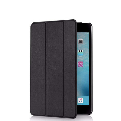 

Tech Light JEARLAKON ipad2018 Cover 97-inch Apple Tablet Case ipad Case 2017 Tri-Fold Stand One Black