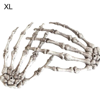 

1 Pair Plastic Halloween Adult Skeleton Hand Prop Haunted House Party Decoration