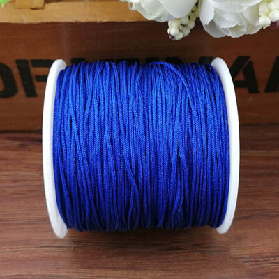 

1Pc 45M Nylon Cord Thread Chinese Knot Macrame Cord Bracelet Braided String Diy 17 Colors