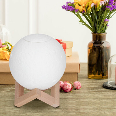 

Greensen 800ML Moon-Shaped Air Humidifier Mist Diffuser LED Night Light Desktop Decor Mist Diffuser LED Night Light